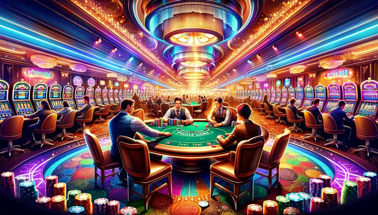 Grand Rush Casino کھلاڑیوں کے لیے لائیو کیسینو سیکشن